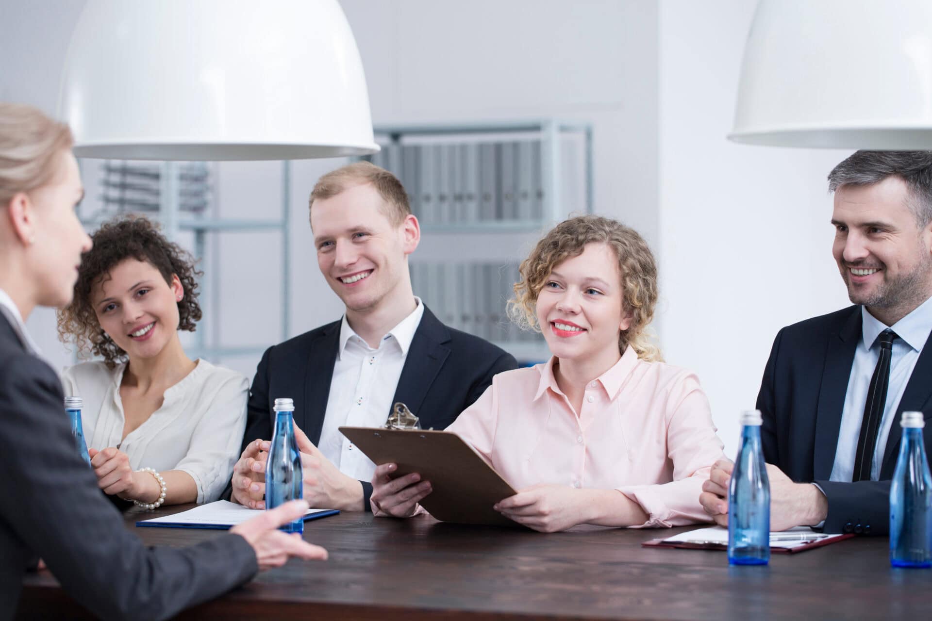 group of smiling recruiters during a job interview 2025 10 03 07 19 16 utc